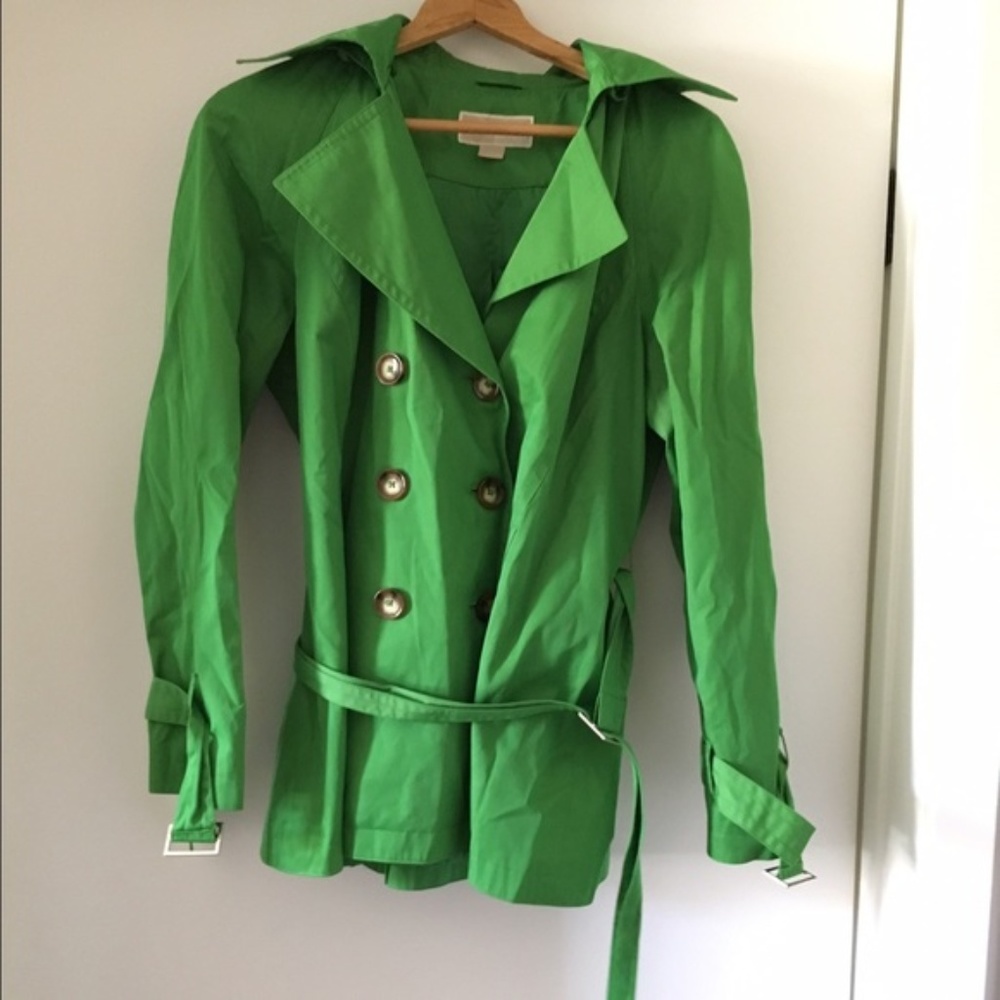 Michael Kors Double breasted short trench coat